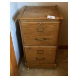 Fiberboard 2-Drawer File Cabinet