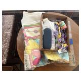 Sewing Box Lot -**