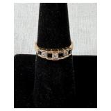 Ladies Ring marked C.J.C. 14k