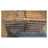 (2) Vintage Egg Crates