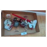 Christmas Deer Candle Holder + Birds & Other