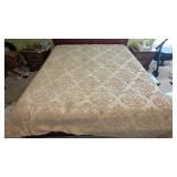 Tan Chenille Bedspread King Size