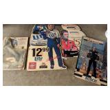 Dale Earnhardt Mud Flaps + (3) Nascar Posters