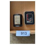 (2) Zippo Dale Earnhardt Lighters