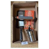 Black Stone Griddle Press + Spatula & Basting Cup