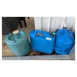 (3) Plastic Jugs