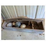 Primitive Wooden Tool Carrier