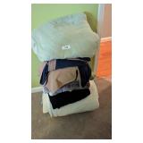 Assorted Blankets & Chair Covers