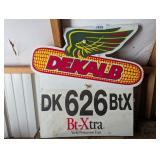 (1) Dekalb Corrugated Seed Sign