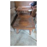 Tell City Style End Table w/ Storage Compartment