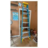 Werner Double Sided 8ft. Fiberglass Ladder w/