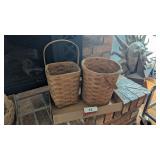 (2) Longaberger Baskets