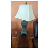 (2) Matching Metal Lamps