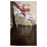 One Gallon Glass Milk Bottle
