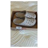 Tan Crocs Barely Worn Size Men