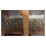 (41) Assorted Quart Size Canning Jars