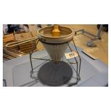 Tomato Juicer Strainer w/ Wood Masher
