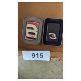 (2) Zippo Dale Earnhardt Lighters
