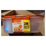 NIP (28) Pc. Set Rubbermaid Takealong Containers