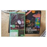Solar Bird Feeder & Outdoor Landscape Light