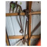 Vintage Clamp & Potato Fork Tines