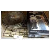 Oxo Cookie Press Set, (2) Glass Mixing Bowls &