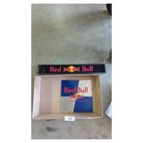 Red Bull Tin Sign & Bar Tending Mat
