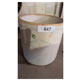Pittsburg Pottery Diamond Brand Stoneware Jar -*