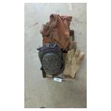 Leather Welding Chaps, Gloves & Some Knee Pads