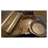 Vintage Pie Plates & Bread Loaf Pan