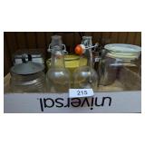 Coffee Pot, Tea Kettle & Glass Storage Items