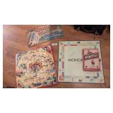 Hopalong Cassidy 1950 Game Board +