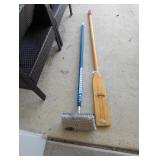 Adjustable Car Cleaning Brush & Wood Boat Oar