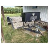 Dbl. Axle Flatbed Trailer (~14ft.) [has title] w/