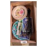 Floral Plates + Plate Holders