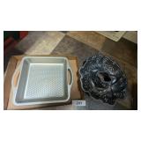 Nordicware Baking Pan + Christmas Design Tube Pan
