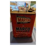 Marco Motor Oil Can