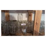 (40) Assorted Wide Mouth Quart Canning Jars