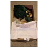 Occupied Japan Clock Figurine & Stitchers Items