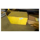 Old Yellow Box Painted Yellow
