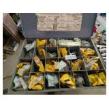 Metal Storage Box w/ Assorted Fittings -**