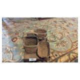 (4) Longaberger Baskets
