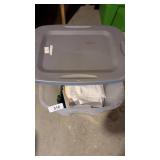 Pillow Cases in Tote w/ Lid