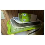 Serving Trays & Strainer