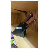 Paula Deen Knives w/ Knife Block