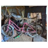 Girls Vintage Bike w/ Banana Seat