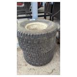 (2) Deli Tires & Rims - 18 X 950R