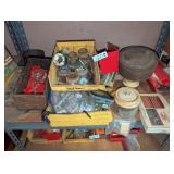 Contents of Shelf Garage Misc. Items
