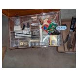 Assorted Older Knives & Craft Box