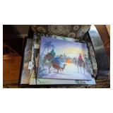 (3) Pcs. Christmas/Winter Wall Art